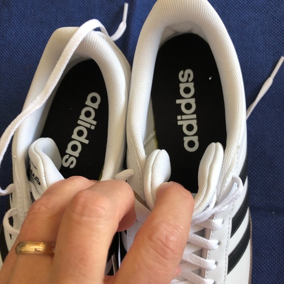 Adidas VL Court 3.0 Black/white Athletic Shoes brand new - Picture 7 of 10